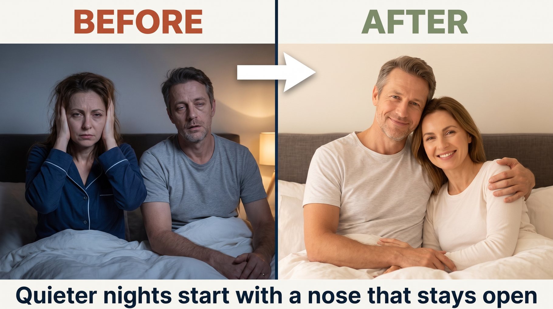 Mendable DualLight Pro: snoring is keeping two people awake