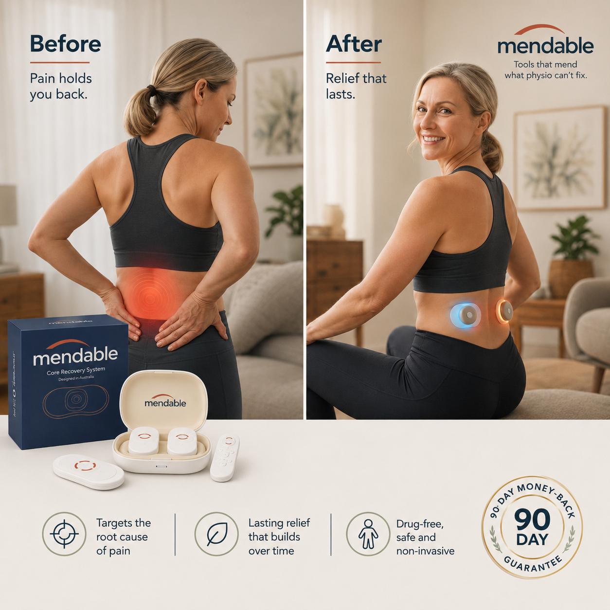 Mendable Core Recovery System