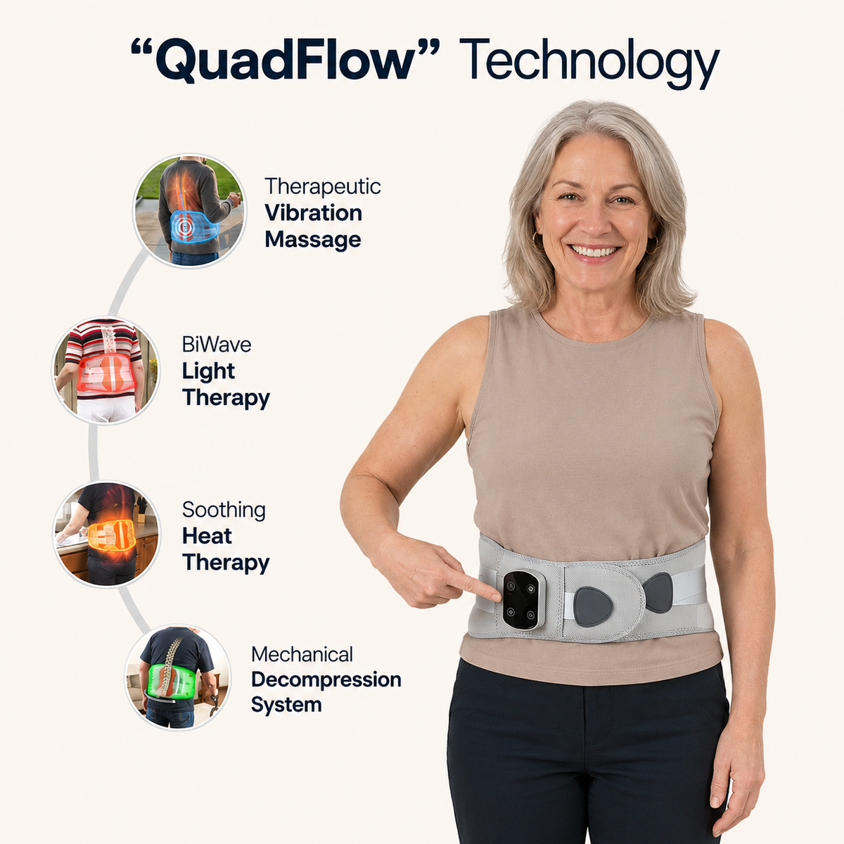 Mendable 4-in-1 Therapy Belt