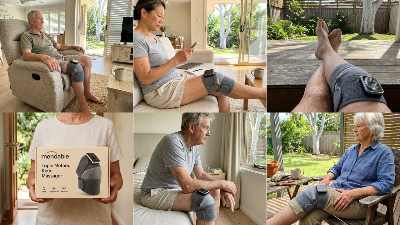 Mendable Knee customers at home