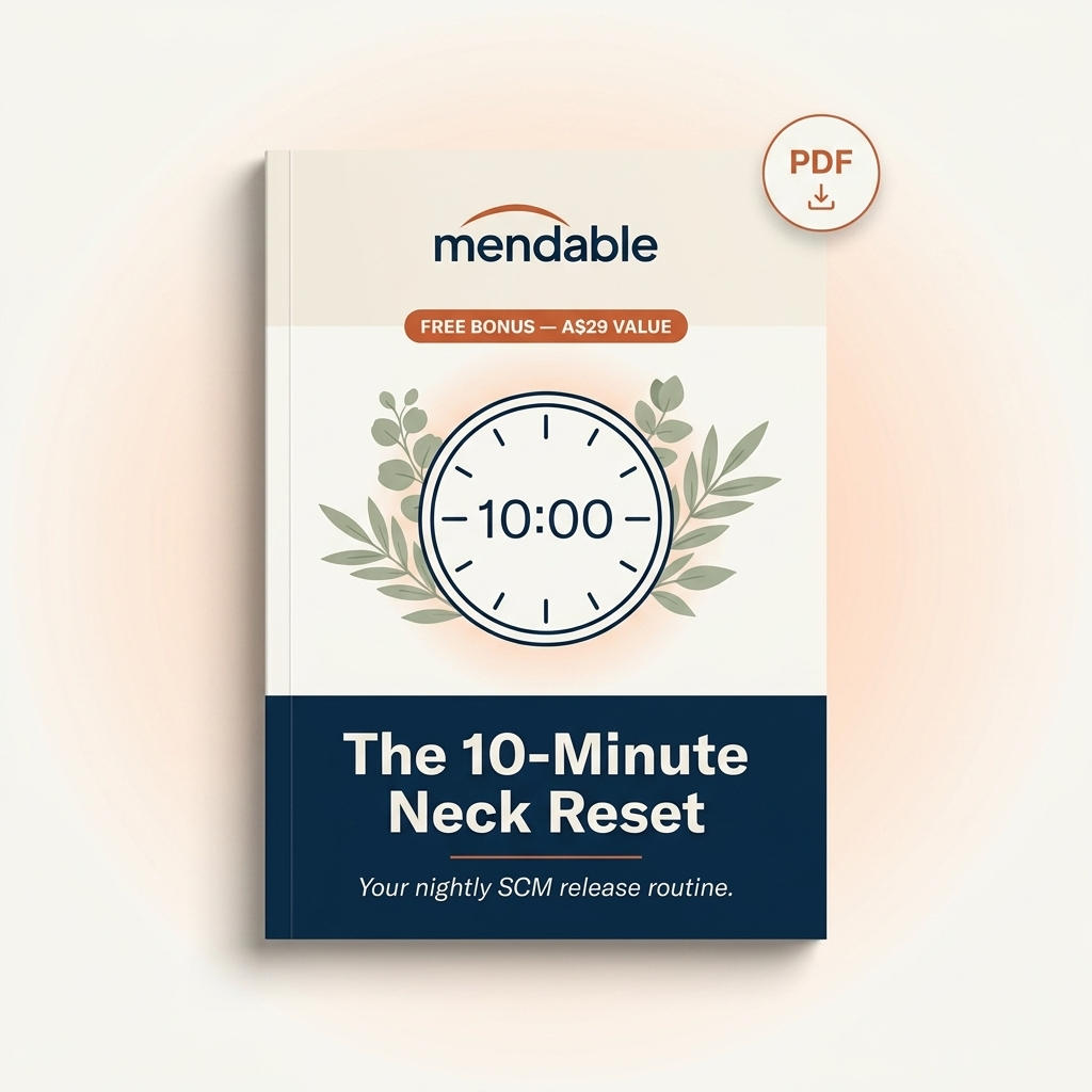 FREE Bonus #1 — ebook "The 10-Minute Neck Reset"