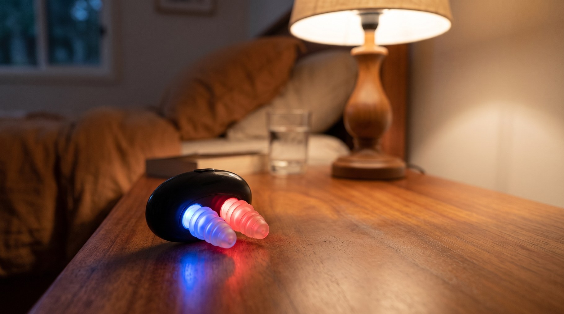 Mendable DualLight Pro, blue and red light