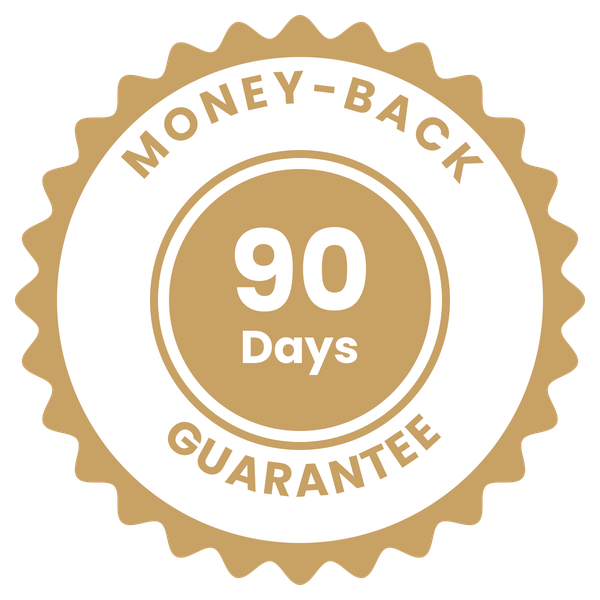 90-day money-back guarantee